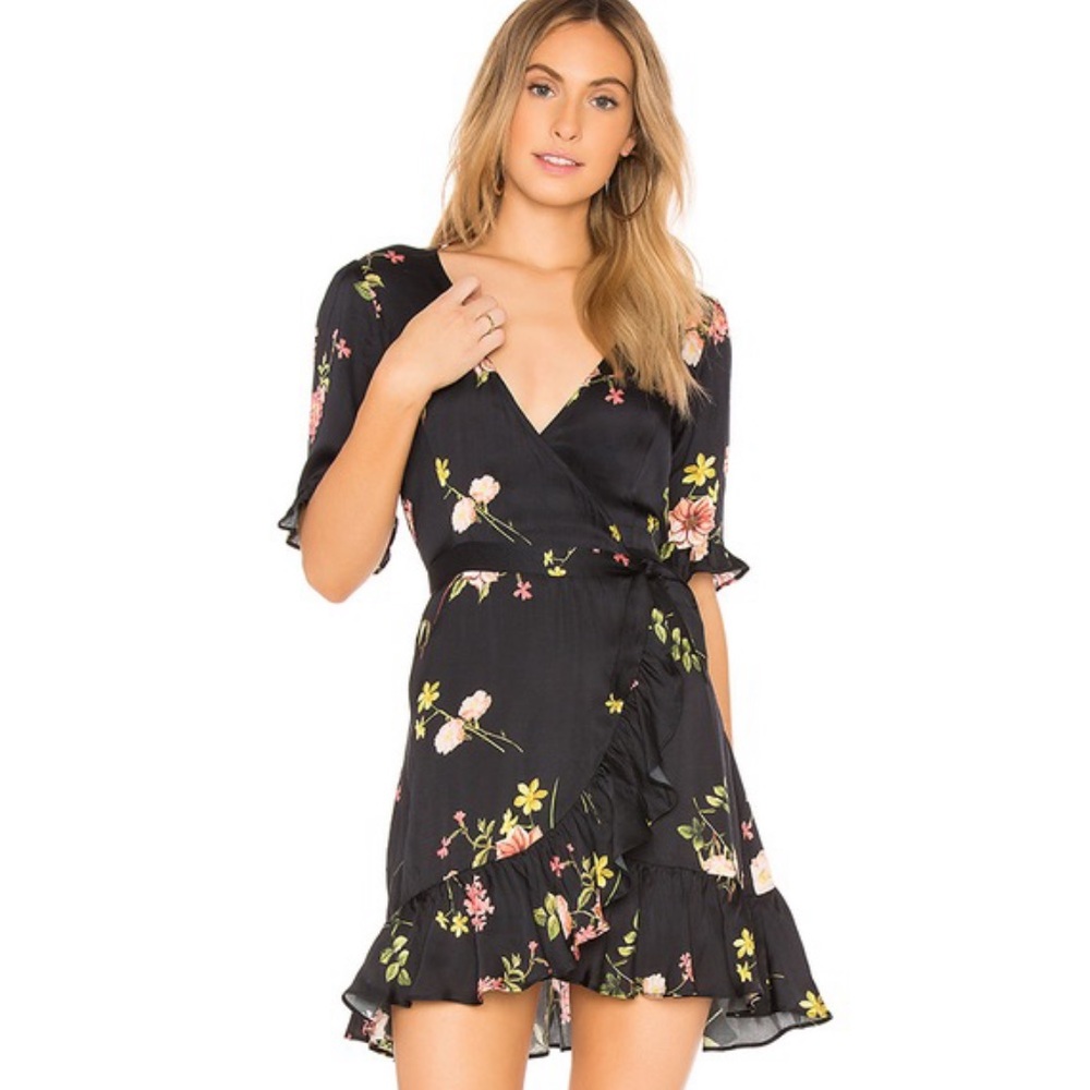 Women’s Capulet Nadine Floral Wrap Dress - Gem